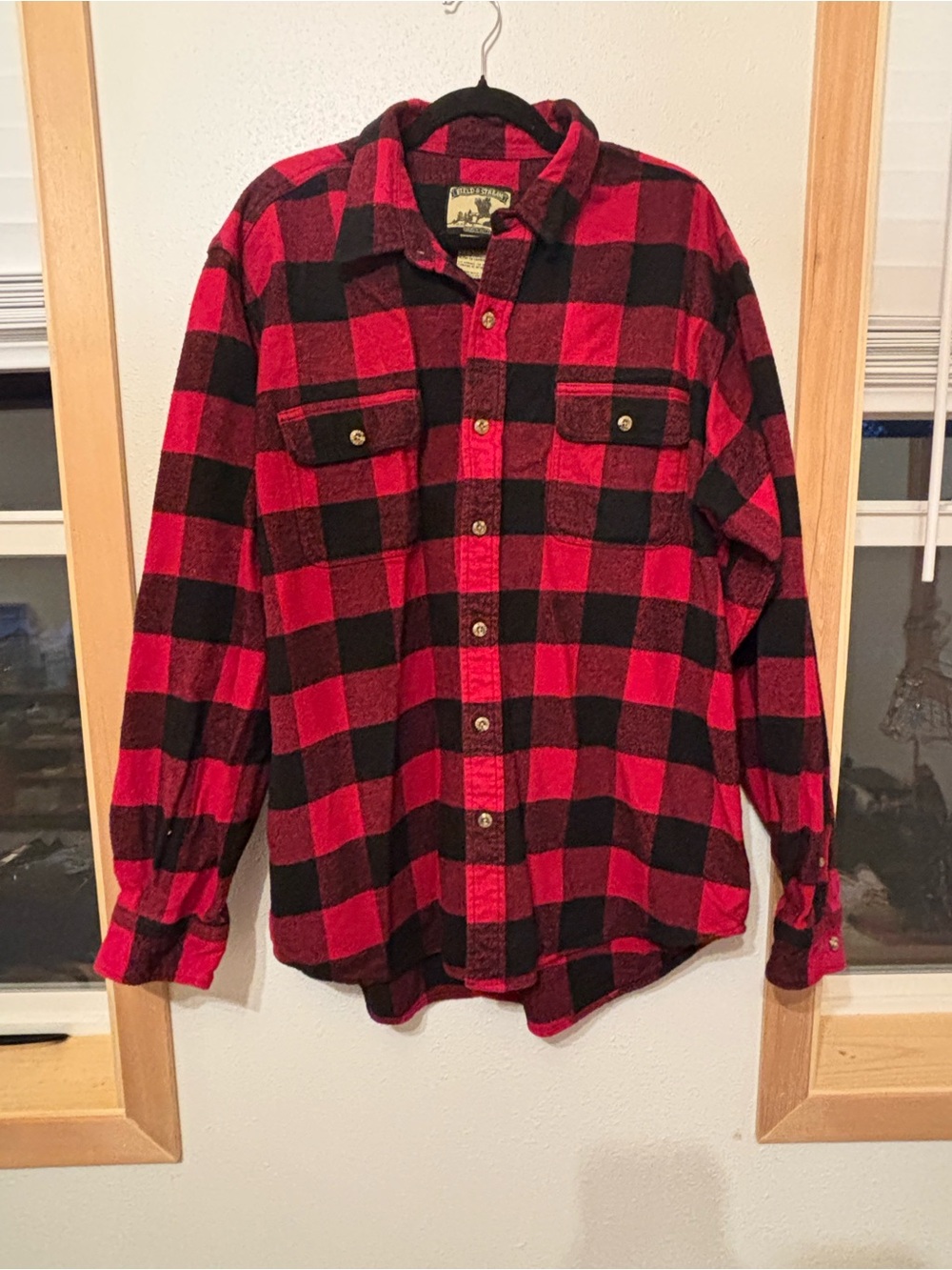 Field & Stream Red and Black Buffalo Plaid Shirt Jacket XXL-Tall
0126S